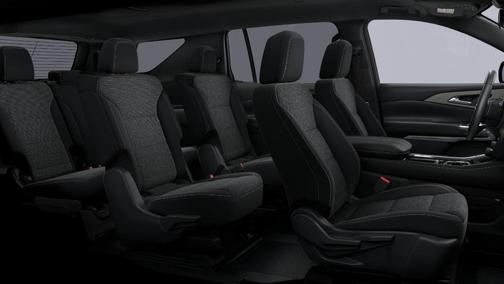 Mosaic Black Metallic 2026 Chevrolet Traverse LT