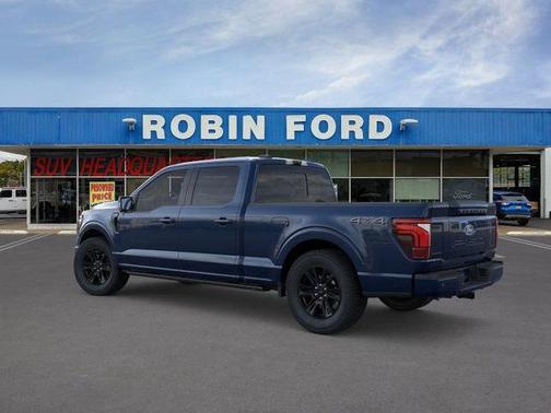 Antimatter Blue Metallic 2026 Ford F-150 Platinum