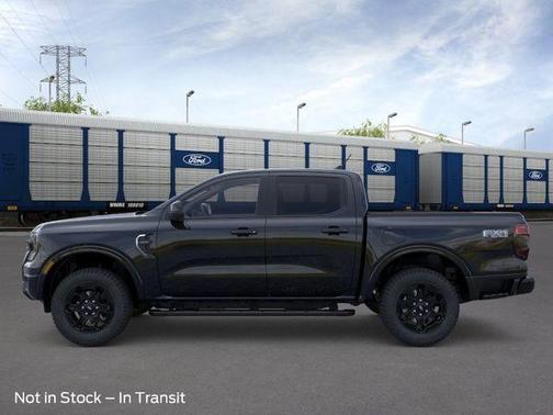 Shadow Black 2026 Ford Ranger Lariat