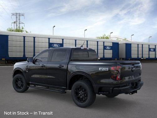 Shadow Black 2026 Ford Ranger Lariat