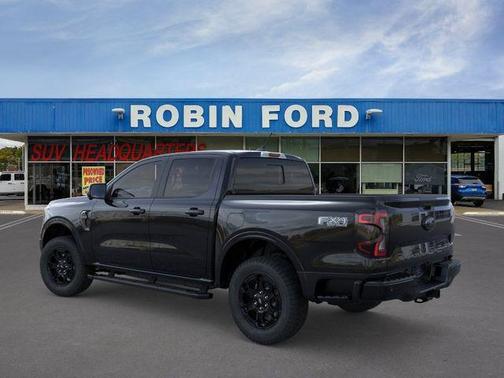 Shadow Black 2026 Ford Ranger Lariat