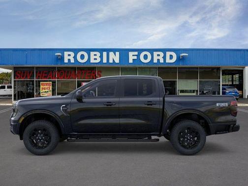 Shadow Black 2026 Ford Ranger Lariat