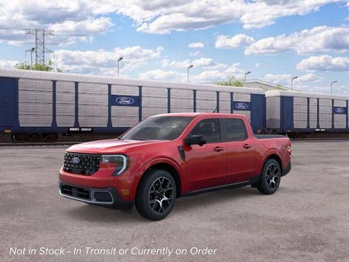 Ruby Red Metallic 2026 Ford Maverick Lariat