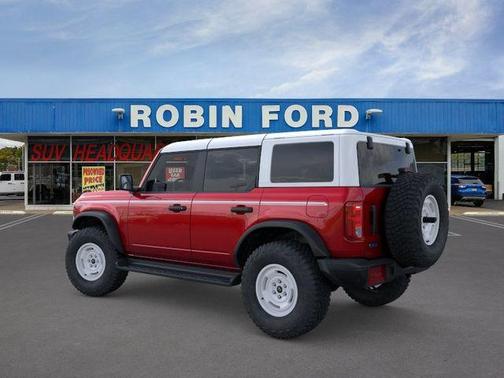 Ruby Red Metallic Tinted Clearcoat 2026 Ford Bronco Heritage Edition