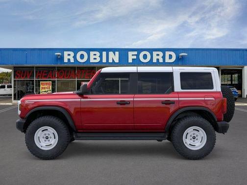 Ruby Red Metallic Tinted Clearcoat 2026 Ford Bronco Heritage Edition