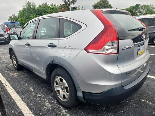 Silver 2013 Honda CR-V LX