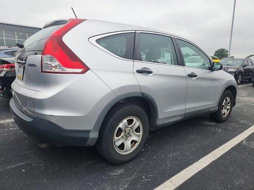 Silver 2013 Honda CR-V LX