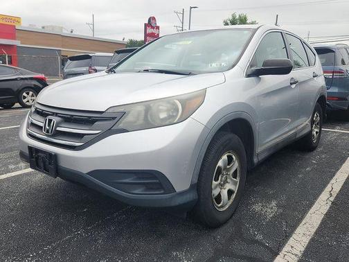 Silver 2013 Honda CR-V LX