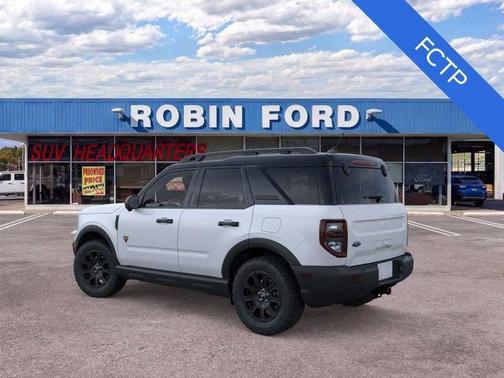 Space White Metallic 2026 Ford Bronco Sport Badlands