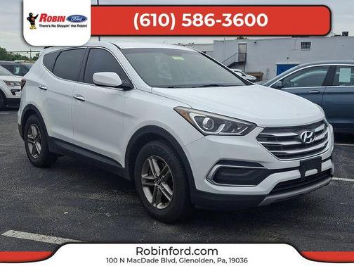 Frost White Pearl 2018 Hyundai Santa Fe Sport 2.4L