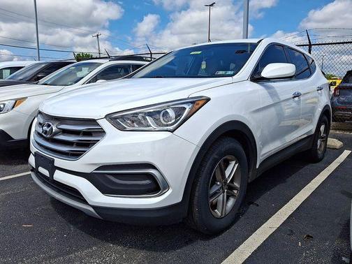 Frost White Pearl 2018 Hyundai Santa Fe Sport 2.4L