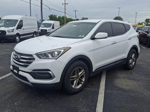 Frost White Pearl 2018 Hyundai Santa Fe Sport 2.4L