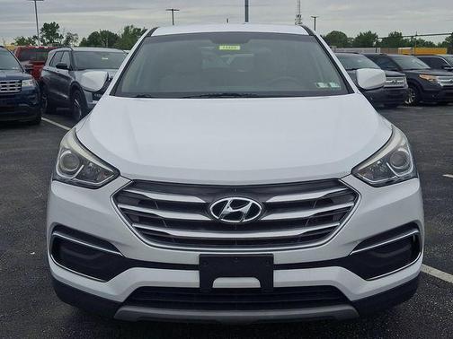 Frost White Pearl 2018 Hyundai Santa Fe Sport 2.4L
