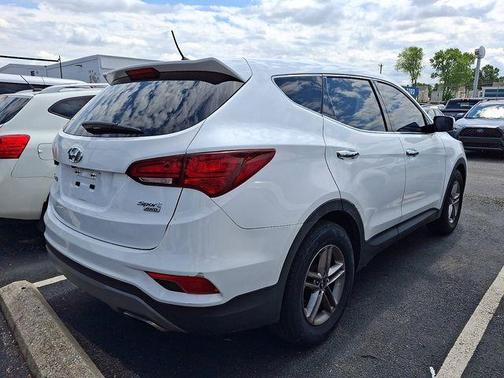 Frost White Pearl 2018 Hyundai Santa Fe Sport 2.4L