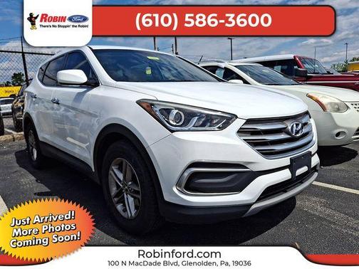 Frost White Pearl 2018 Hyundai Santa Fe Sport 2.4L