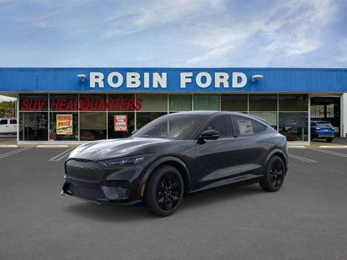 Shadow Black 2025 Ford Mustang Mach-E GT