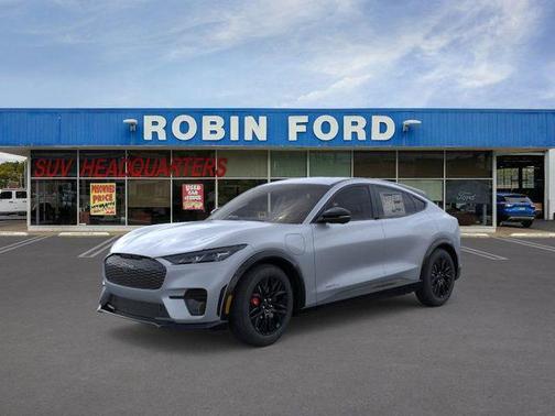 Glacier Gray Metallic 2025 Ford Mustang Mach-E Premium