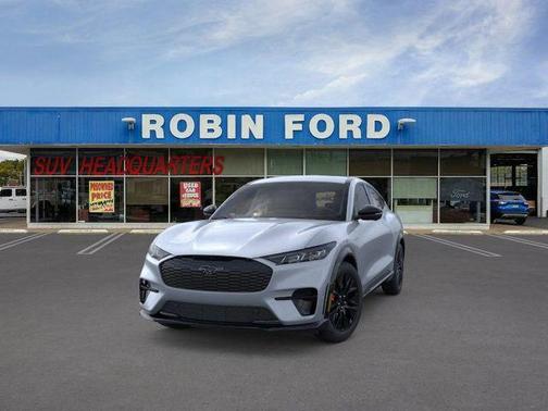 Glacier Gray Metallic 2025 Ford Mustang Mach-E Premium