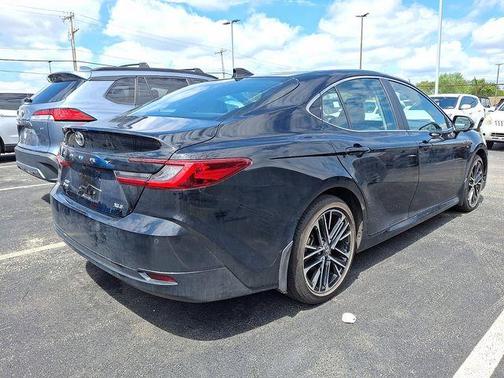 Midnight Black Metallic 2025 Toyota Camry XLE