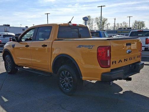 Orange Metallic 2021 Ford Ranger XLT