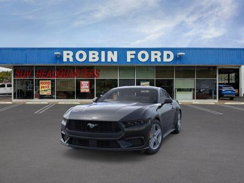 Shadow Black 2026 Ford Mustang EcoBoost