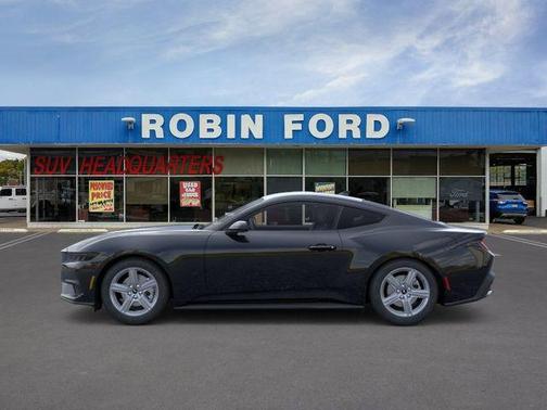 Shadow Black 2026 Ford Mustang EcoBoost