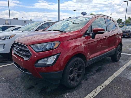 Ruby Red Metallic 2018 Ford EcoSport SES