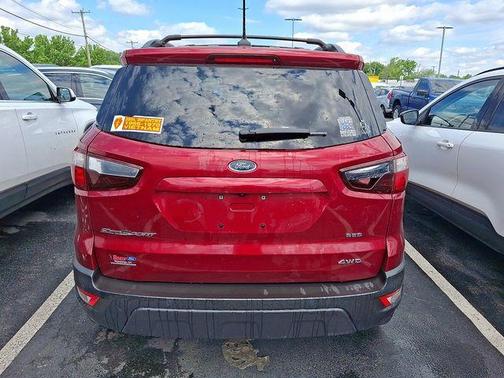 Ruby Red Metallic 2018 Ford EcoSport SES