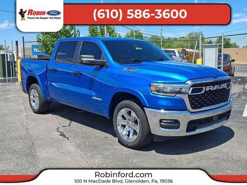Hydro Blue Pearlcoat 2025 RAM 1500 Big Horn/Lone Star