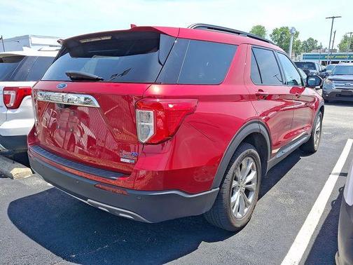 Red Metallic 2020 Ford Explorer XLT