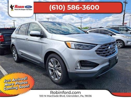 Ingot Silver 2019 Ford Edge Titanium