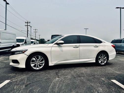 White 2019 Honda Accord LX