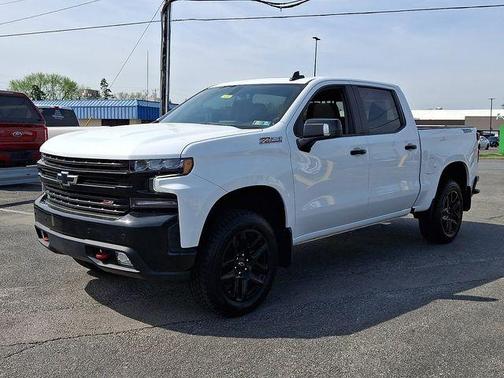 Summit White 2021 Chevrolet Silverado 1500 LT Trail Boss