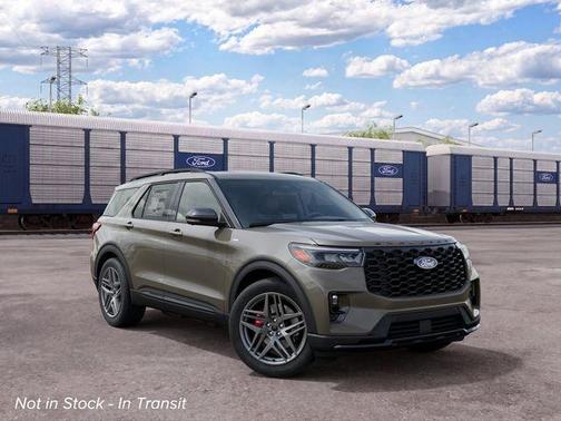 Gray 2027 Ford Explorer ST-Line
