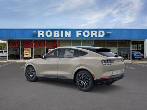 Desert Sand 2025 Ford Mustang Mach-E Premium