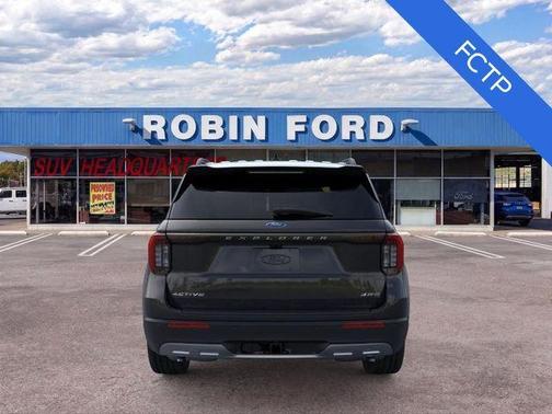 Black Metallic 2026 Ford Explorer Active