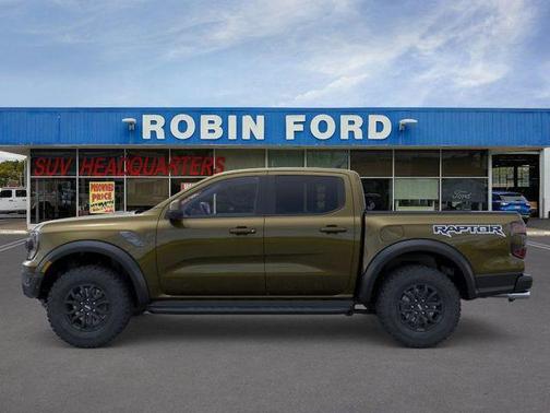 Green Metallic 2026 Ford Ranger Raptor
