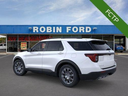Star White 2026 Ford Explorer Active