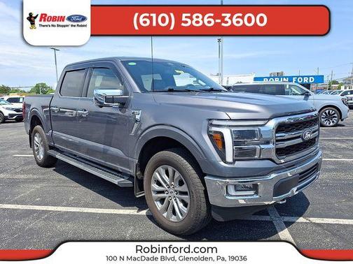 Gray Metallic 2024 Ford F-150 Lariat