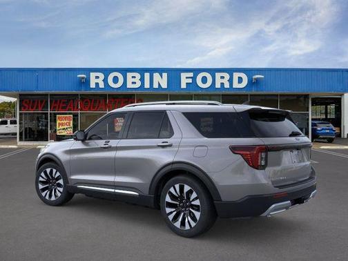 Carbonized Gray Metallic 2026 Ford Explorer Platinum