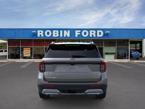 Carbonized Gray Metallic 2026 Ford Explorer Platinum