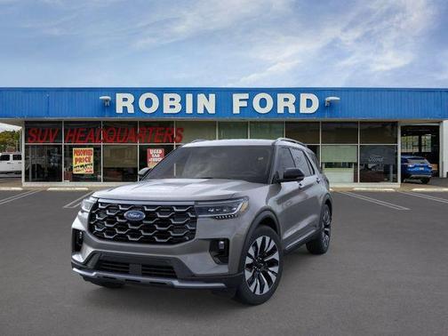 Carbonized Gray Metallic 2026 Ford Explorer Platinum