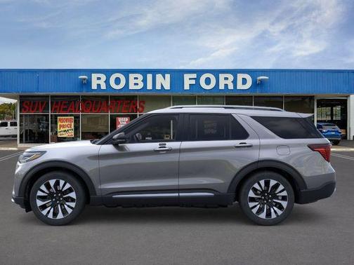 Carbonized Gray Metallic 2026 Ford Explorer Platinum