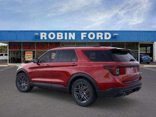 Rapid Red Metallic Tinted Clearcoat 2026 Ford Explorer ST