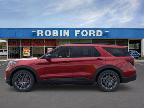 Rapid Red Metallic Tinted Clearcoat 2026 Ford Explorer ST