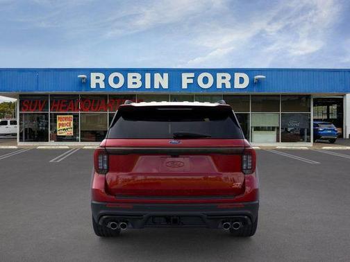 Rapid Red Metallic Tinted Clearcoat 2026 Ford Explorer ST