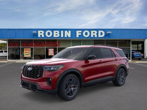 Rapid Red Metallic Tinted Clearcoat 2026 Ford Explorer ST