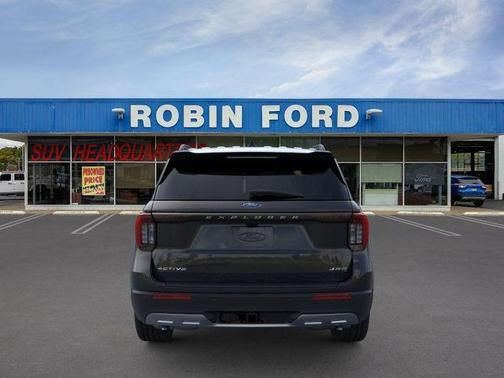 Black Metallic 2026 Ford Explorer Active
