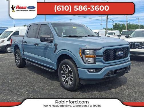 Blue 2023 Ford F-150 XL