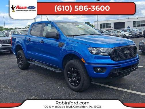 Blue Metallic 2023 Ford Ranger XLT